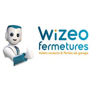 logo wizeo fermtures (volets roulants & portes de garage)