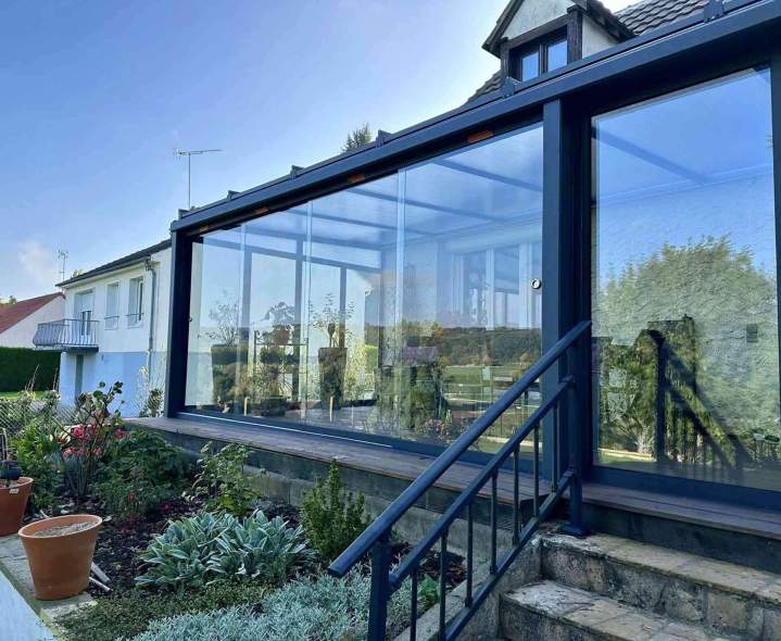 Créateur d'extensions vitrées en aluminium Mamers